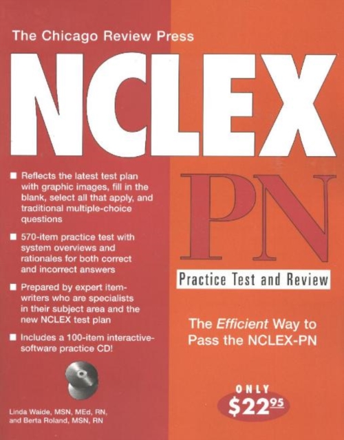 The Chicago Review Press NCLEX-PN Practice Test and Review, Paperback / softback Book