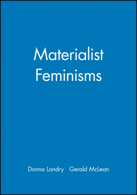 Materialist Feminisms, Paperback / softback Book