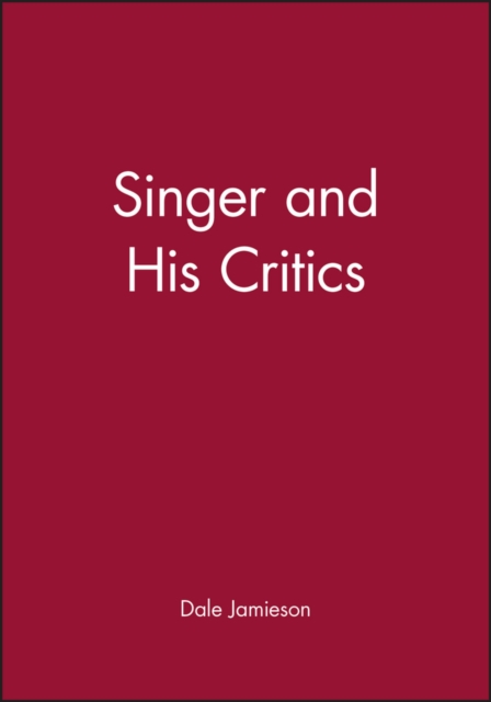 Singer and His Critics, Paperback / softback Book