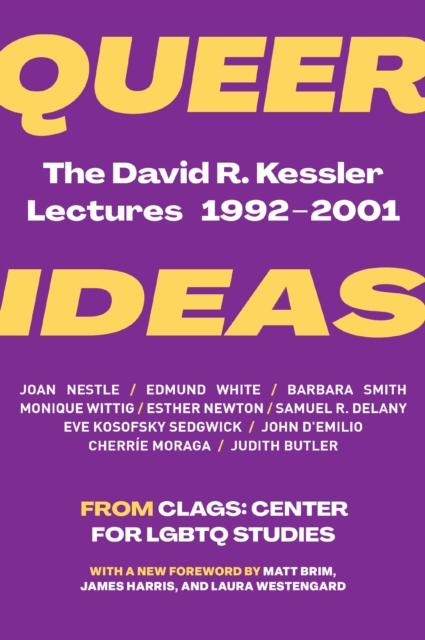 Queer Ideas : The David R. Kessler Lectures from 1992-2001, EPUB eBook