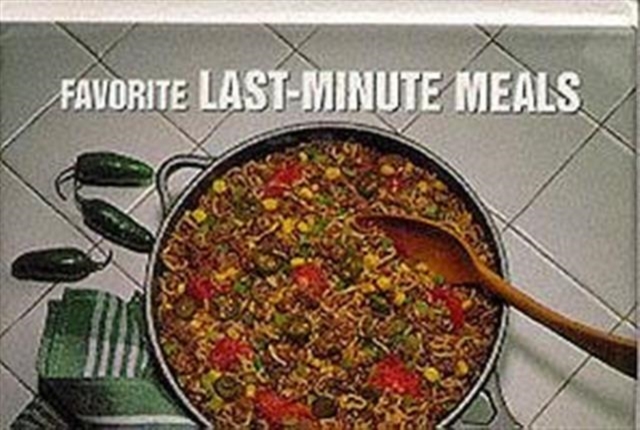 Favorite Last-Minute Meals, Paperback / softback Book