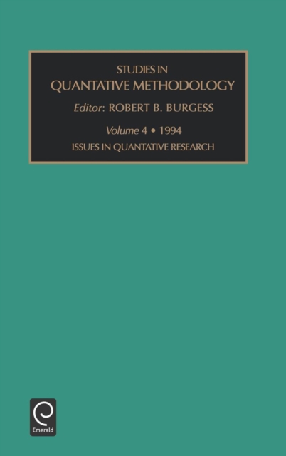 Issues in Qualitative Research, Hardback Book