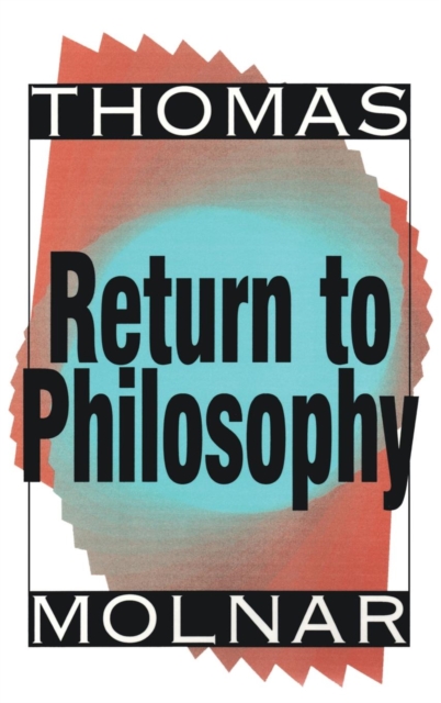 Return to Philosophy, Hardback Book
