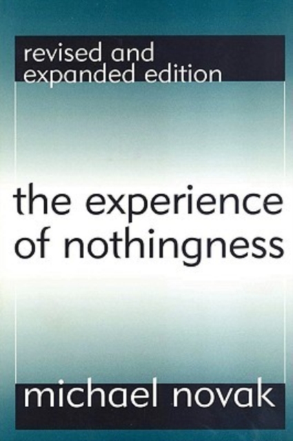 The Experience of Nothingness, Paperback / softback Book