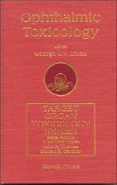 Ophthalmic Toxicology, Hardback Book