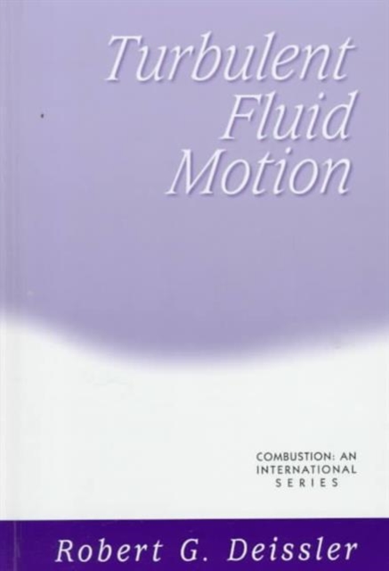 Turbulent Fluid Motion, Hardback Book