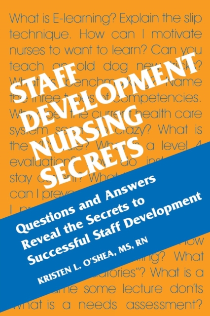 Staff Development Nursing Secrets, Paperback / softback Book