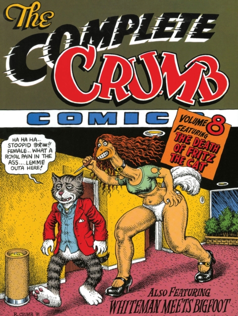 The Complete Crumb Comics Vol.8 : The Death of Fritz the Cat, Paperback / softback Book