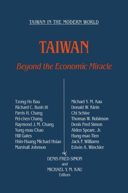 Taiwan: Beyond the Economic Miracle : Beyond the Economic Miracle, Paperback / softback Book