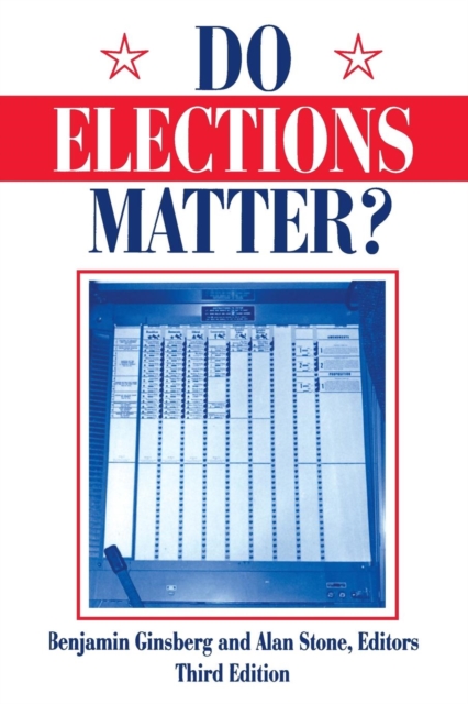 Do Elections Matter?, Paperback / softback Book