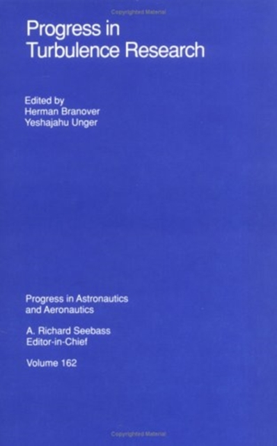 Progress in Turbulence Research, Hardback Book
