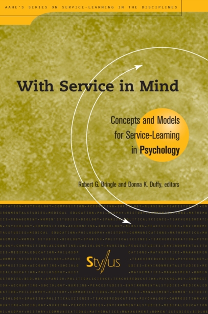 With Service In Mind : Concepts and Models for Service-Learning in Psychology, Paperback / softback Book
