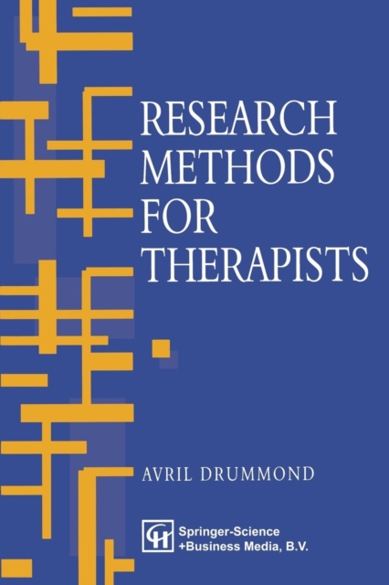 Research Methods for Therapists, Paperback / softback Book