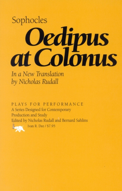 Oedipus at Colonus, Hardback Book