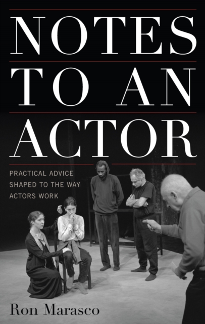 Notes to an Actor, Hardback Book