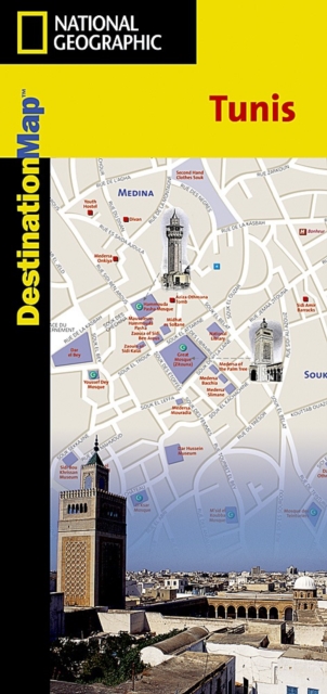 Tunis : Destination City Maps, Sheet map, folded Book
