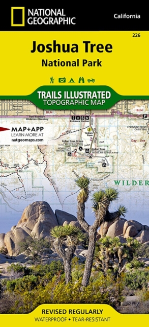 Joshua Tree National Park : Trails Illustrated National Parks, Sheet map, folded Book