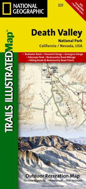 Death Valley National Park : Trails Illustrated National Parks, Sheet map, folded Book