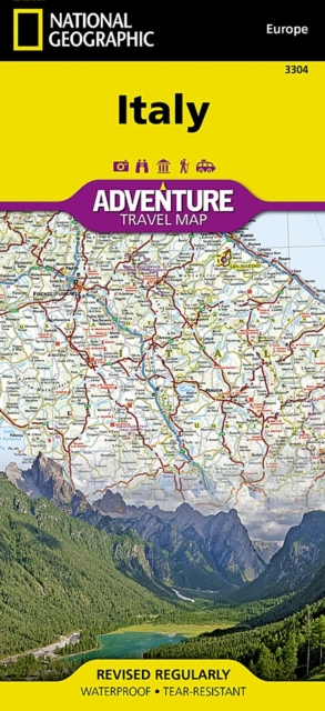 Italy : Travel Maps International Adventure Map, Sheet map, folded Book