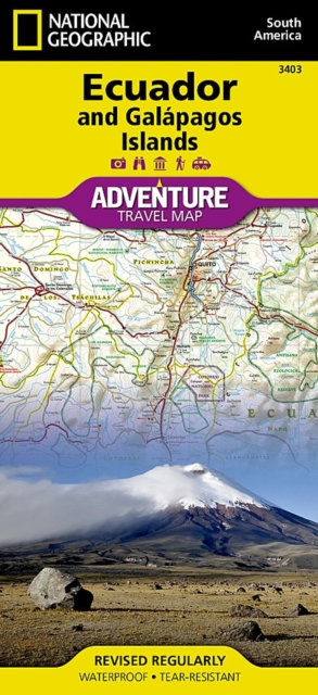 Ecuador And Galapagos Islands : Travel Maps International Adventure Map, Sheet map, folded Book