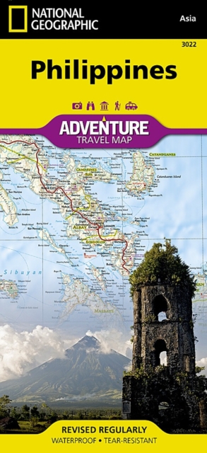 Philippines : Travel Maps International Adventure Map, Sheet map, folded Book