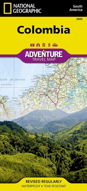 Colombia : Travel Maps International Adventure Map, Sheet map, folded Book