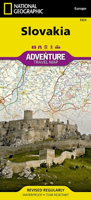 Slovakia : Travel Maps International Adventure Map, Sheet map, folded Book