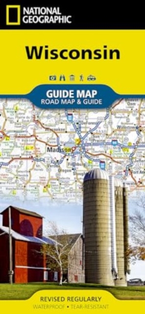 Wisconsin, Sheet map, folded Book