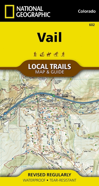 Vail - Local Trails, Sheet map, folded Book