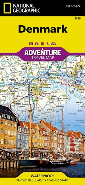 Denmark, Sheet map, folded Book