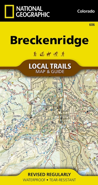 Breckenridge -local Trails, Sheet map, folded Book