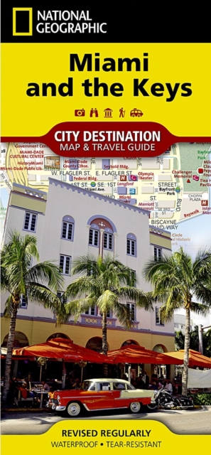 Destination Map: Miami And The Keys, Sheet map, folded Book
