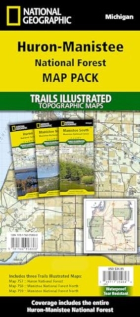 Huron-Manistee National Forest [Map Pack Bundle], Sheet map, folded Book