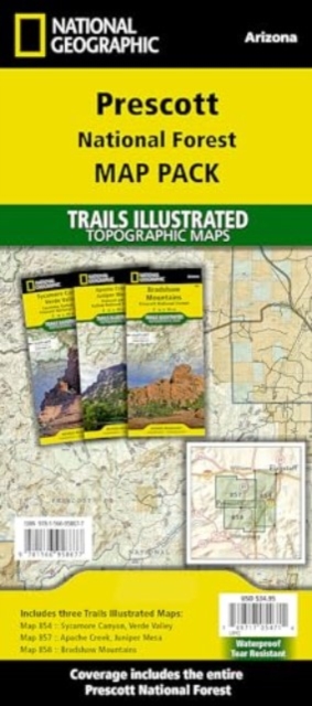 Prescott National Forest [Map Pack Bundle], Sheet map, folded Book