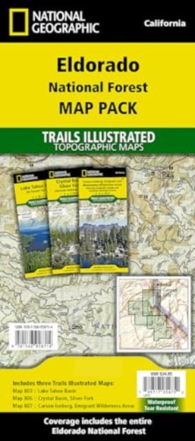 Eldorado National Forest [Map Pack Bundle], Sheet map, folded Book