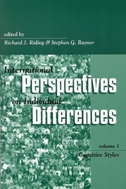 International Perspectives on Individual Differences : Cognitive Styles, Paperback / softback Book