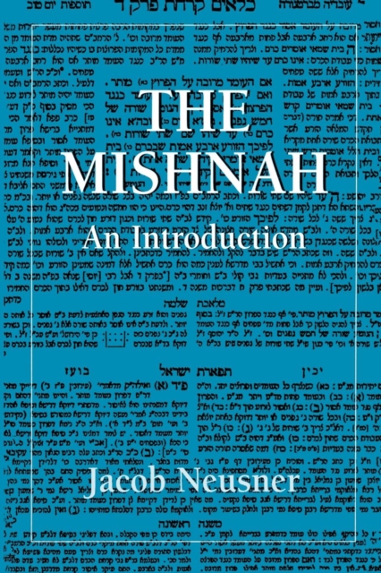 The Mishnah : An Introduction, Paperback / softback Book