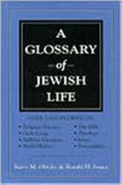 A Glossary of Jewish Life, Paperback / softback Book