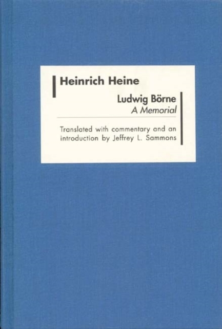 Ludwig Borne : A Memorial, PDF eBook