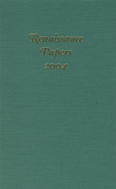 Renaissance Papers 2004, PDF eBook