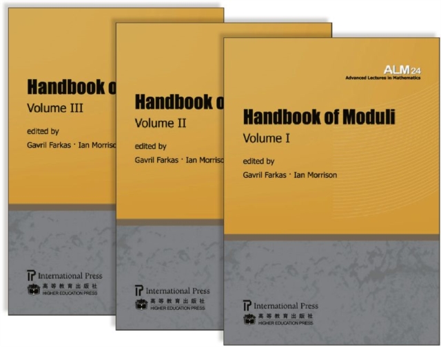 Handbook of Moduli : Volumes I, II, III, Paperback / softback Book