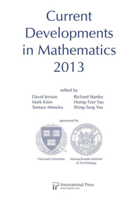 Current Developments in Mathematics 2013, Paperback / softback Book