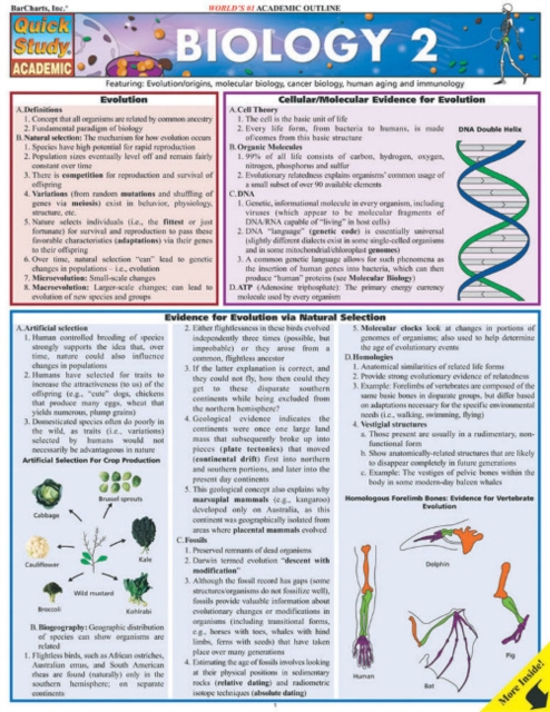 Biology 2, Fold-out book or chart Book