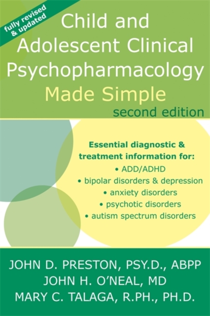 Child and Adolescent Pyschopharmacology Made Simple, Paperback Book