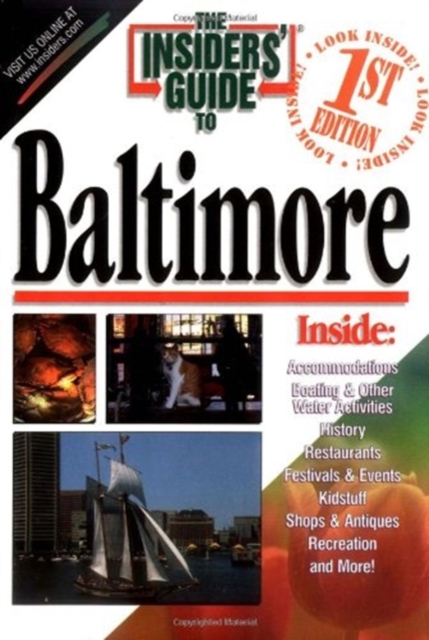 The Insider's Guide to Baltimore, Paperback / softback Book