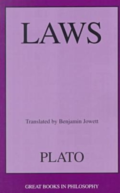 Laws : Plato, Paperback / softback Book