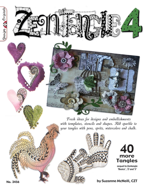 Zentangle 4 : 40 More Tangles, Paperback / softback Book