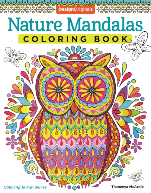 Nature Mandalas Coloring Book, Paperback / softback Book
