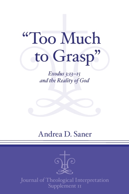 "Too Much to Grasp" : Exodus 3:13-15 and the Reality of God, Paperback / softback Book