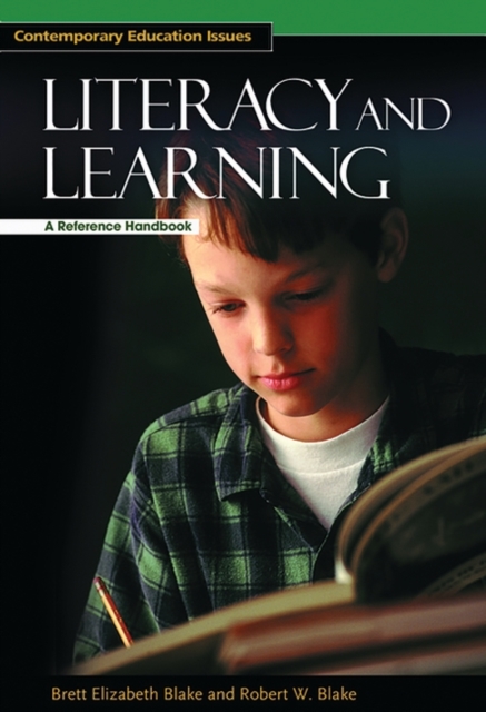 Literacy and Learning : A Reference Handbook, Hardback Book